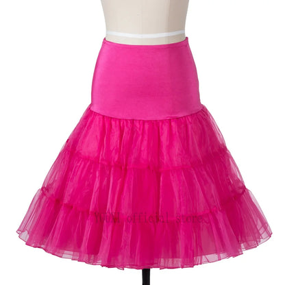 Petticoat Vintage 3 Layer Puffy Organza Skirt