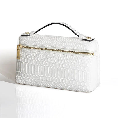 XMESSUN Women Make Up Bag Crocodile Pattern Clutch Bag 2025 Luxury High Quality Handbag Designer Handbag Purse 2022 Trendy Bag