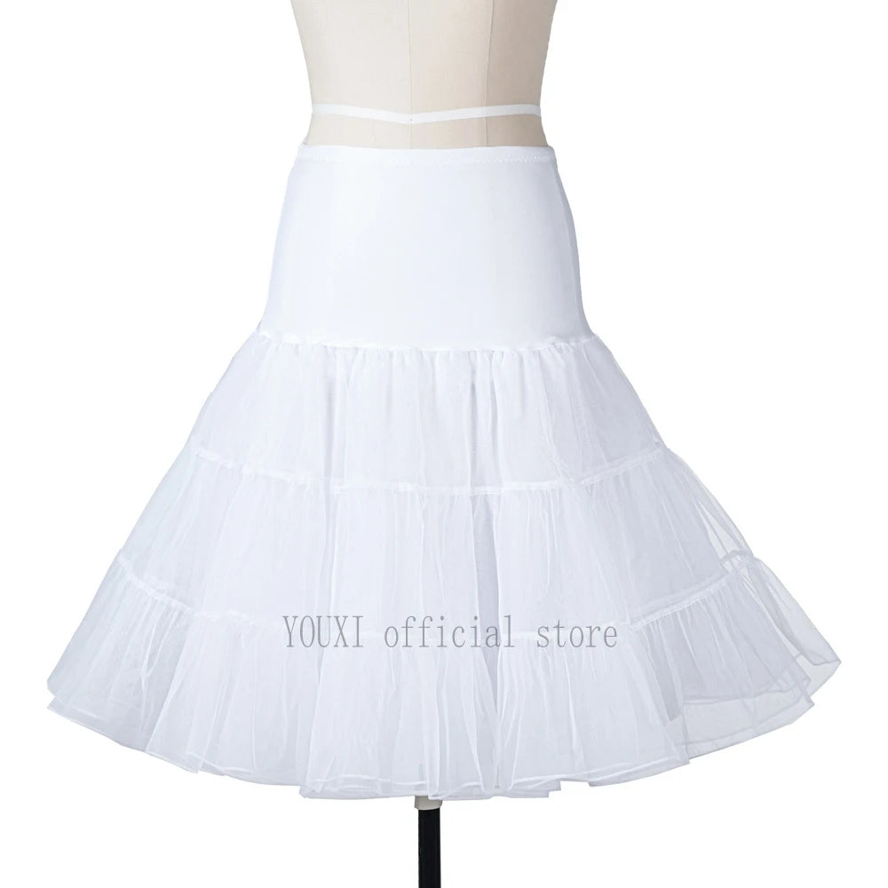 Petticoat Vintage 3 Layer Puffy Organza Skirt