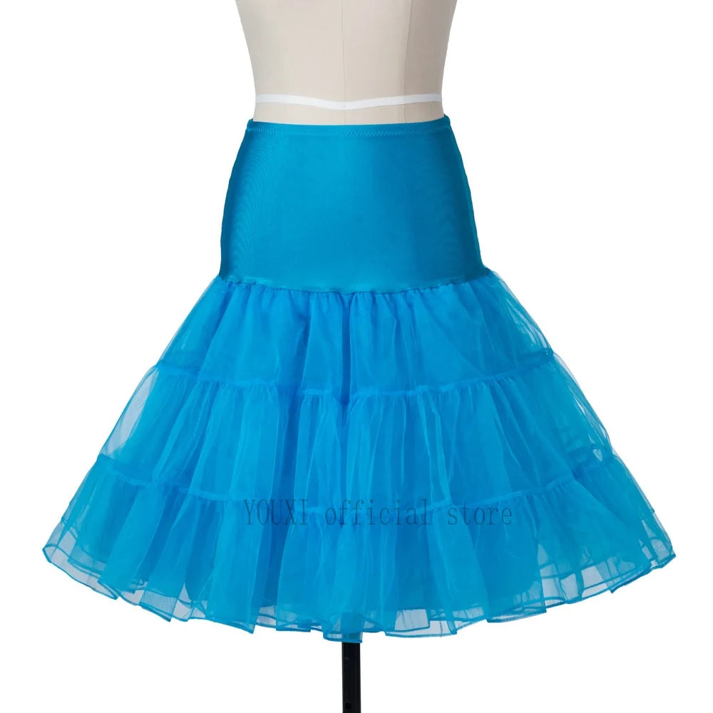 Petticoat Vintage 3 Layer Puffy Organza Skirt