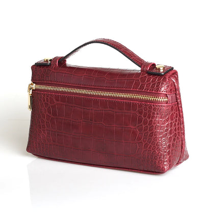 XMESSUN Women Make Up Bag Crocodile Pattern Clutch Bag 2025 Luxury High Quality Handbag Designer Handbag Purse 2022 Trendy Bag