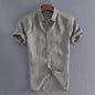 Men's Casual Short Sleeve Shirts, Leisure Street Wear