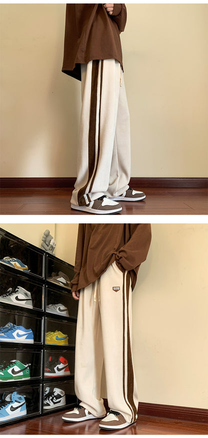 Trendy Autumn and Winter Drape Leisure Corduroy Pants