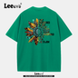 Leecvb Official Joint Name | Outlets | American Style Trend Men Short Sleeve T-Shirt 2025 New Arrival Youth Summer Wear