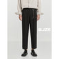 Bjze Men's Wear 24 Autumn New Arrival Fancy Woven Loose Straight Suit Pants K-style Work Clothing Casual Long Pants