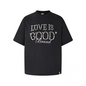 Good 24ss Pearl Couple Short Sleeve Slogan