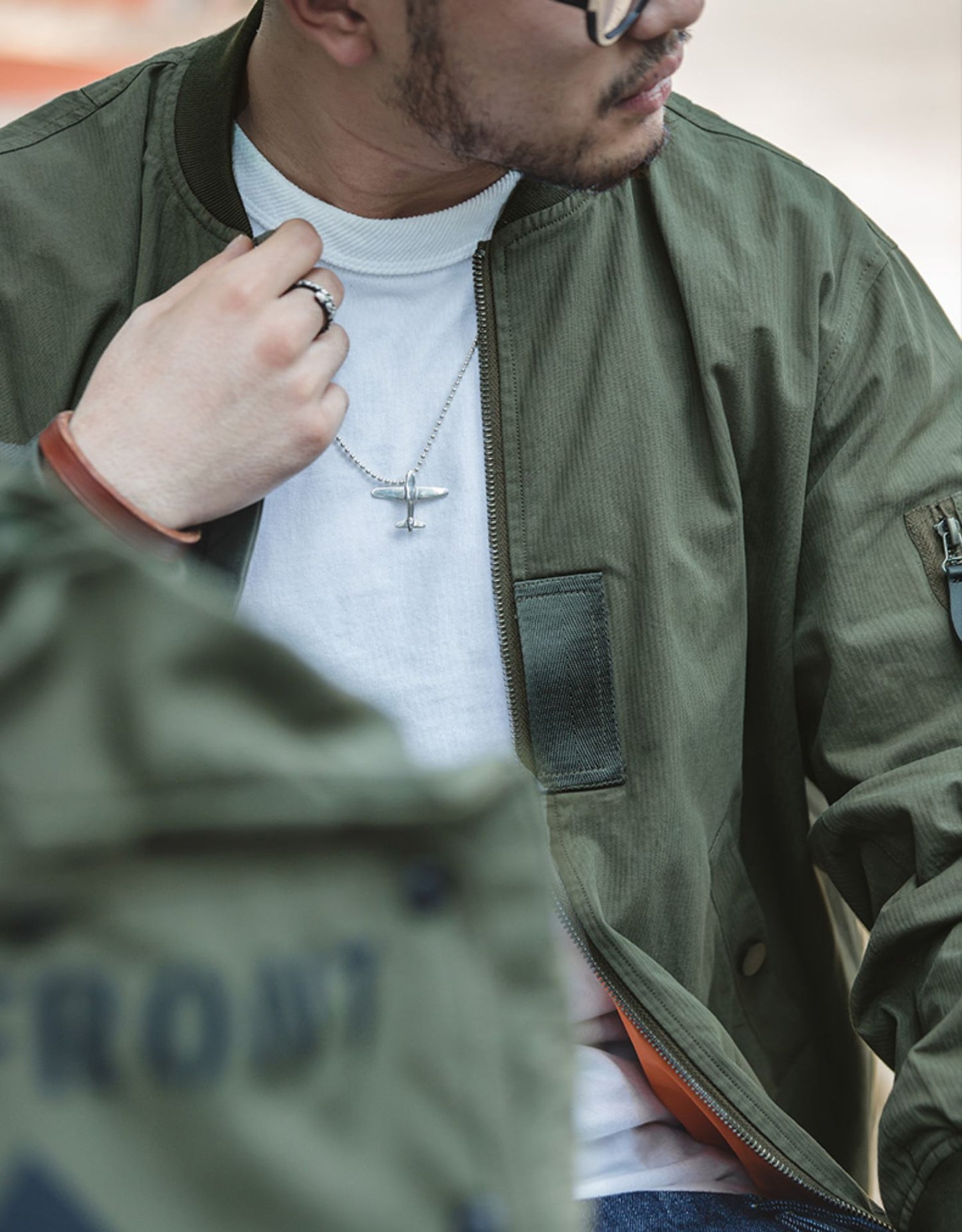 Marden MA1 Pilot Jacket Military Wind Parka