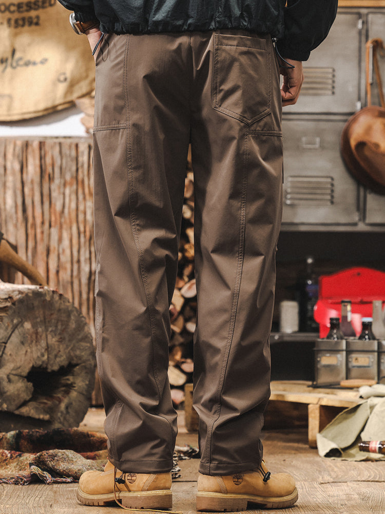 American Retro Spring Overalls Pants Men's Straight-leg 2025 New Arrival Outdoor Function Paratrooper Pants Men's Casual Trousers