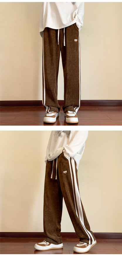 Trendy Autumn and Winter Drape Leisure Corduroy Pants