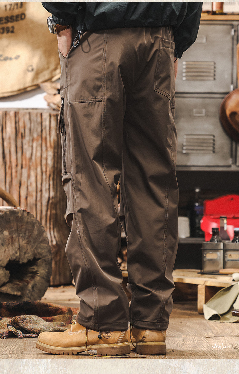 American Retro Spring Overalls Pants Men's Straight-leg 2025 New Arrival Outdoor Function Paratrooper Pants Men's Casual Trousers