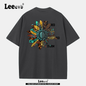 Leecvb Official Joint Name | Outlets | American Style Trend Men Short Sleeve T-Shirt 2025 New Arrival Youth Summer Wear