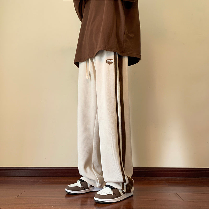 Trendy Autumn and Winter Drape Leisure Corduroy Pants