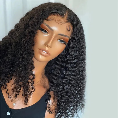 13X4 Short Bob Wig Brazilian Water Wave Lace Frontal Human Hair Wigs for Women Perruque Cheveux Humains Deep Curly Hair On Sale