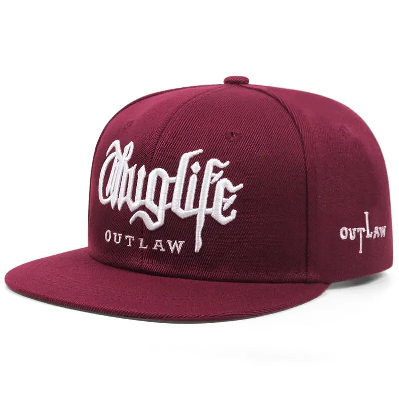 Fashion Adjustable Fastball CAP Thuglife Embroidery