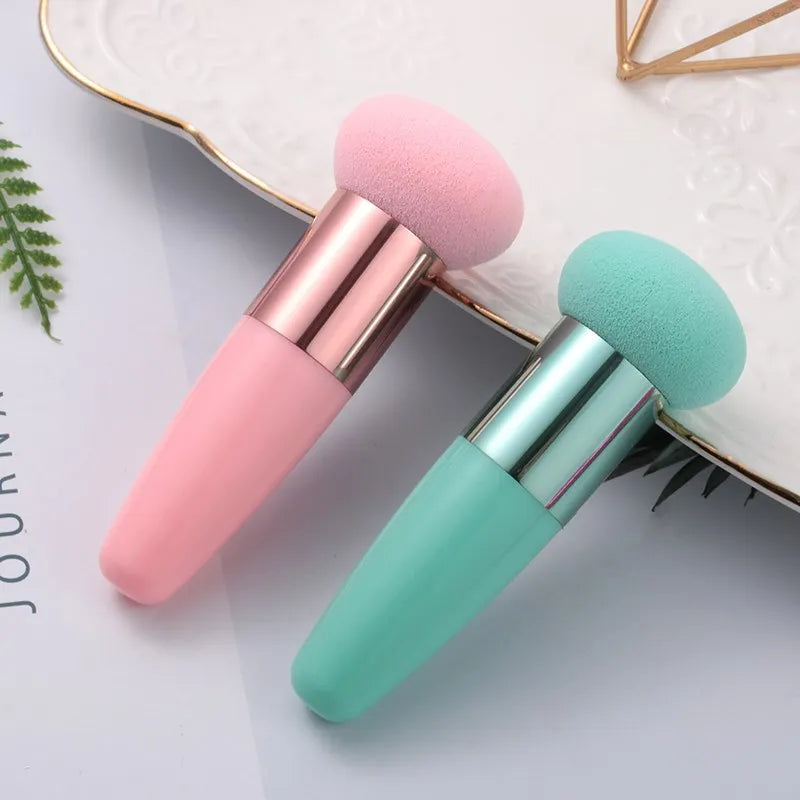 1 Pcs Mushroom Head Makeup Foundation Sponge Blending Puff Powder Smooth Beauty Kit Professional Cosmetic Make Up Beauty Tools