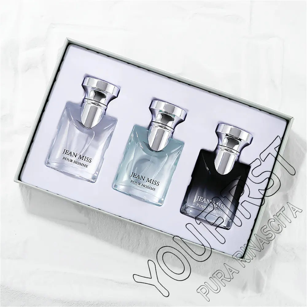 Top Quality 90ml Perfume Men Gift Box 3pcs Set Lasting Cologne Scent Perfumes Masculinos Pheromone Fascination Man Parfums Homme