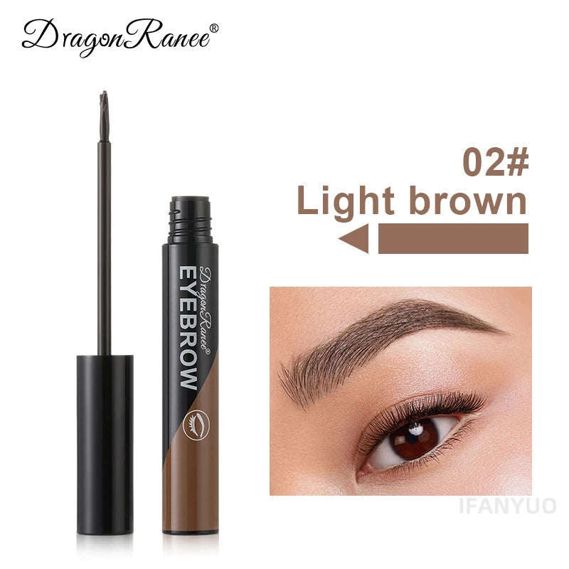 1Pcs Peel Off Eye Makeup Permanent Eye Brow Tattoo Tint Brown Long-lasting Waterproof Dye Eyebrow Gel Cream Make Up Cosmetics