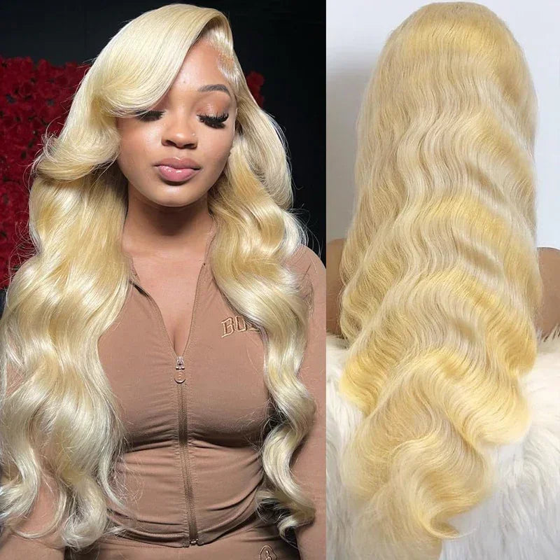 30 inch 613 Hd Lace Frontal Wig 13x6 13x4 Body Wave Human Hair Wigs Blonde Human Lace Front Wig 180% Density 613 Human Hair Wig