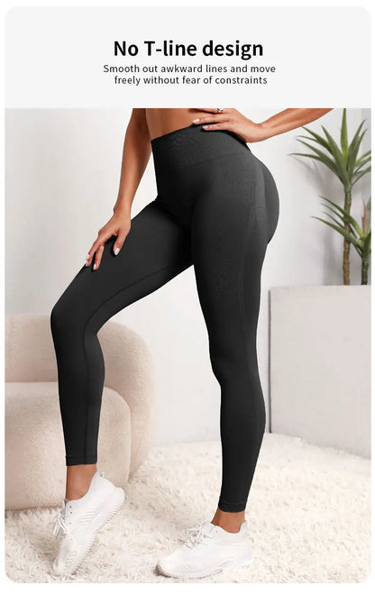 Seamless Hip Lifting  Leggings