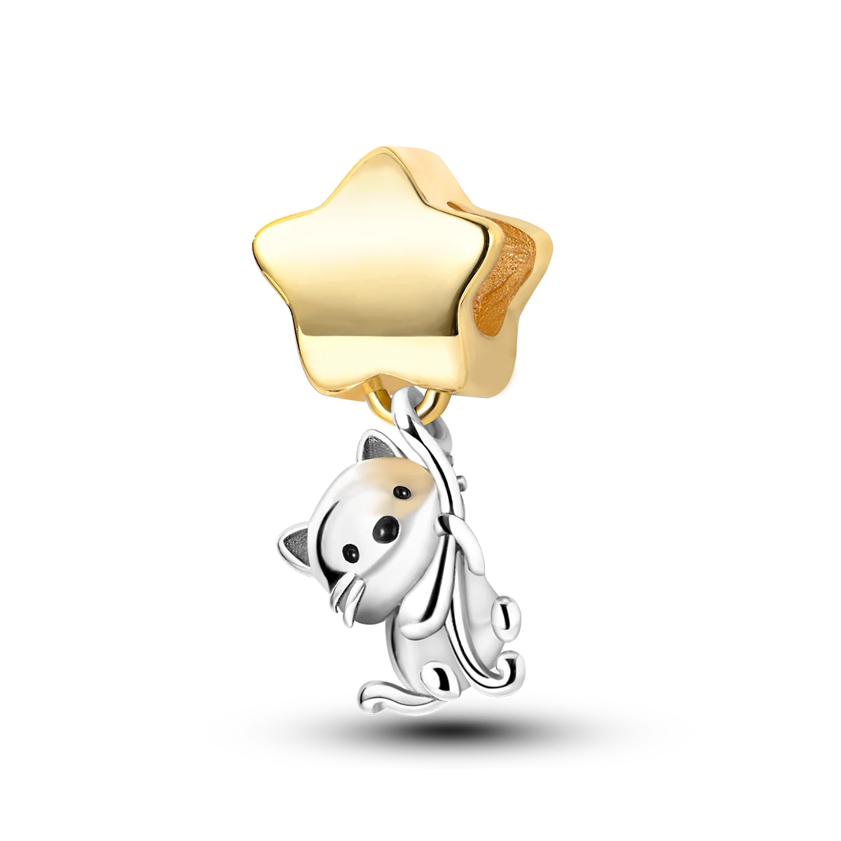 Dog Pet Charms 925 Silver Doggy Paw French Bulldog Bones Beads fit Original Pandora Bracelet DIY Fine Jewelry