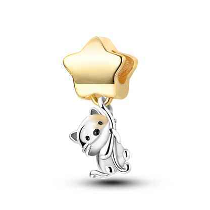 Dog Pet Charms 925 Silver Doggy Paw French Bulldog Bones Beads fit Original Pandora Bracelet DIY Fine Jewelry