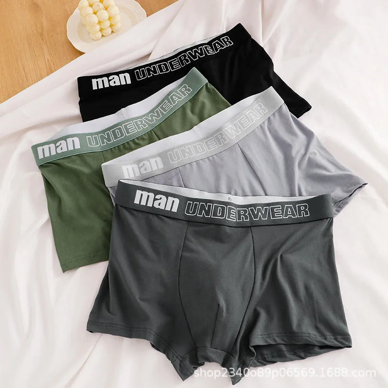 Men Soft Breathable  Fashion  Boxers