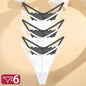 6Pcs/Set Lace Thong For Women Low Rise Soft Intimates Lingerie Sexy Lace Panties Color Ladies Comfortable Underpants Girls Panty