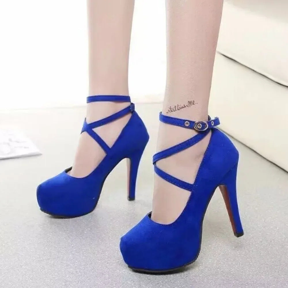 High Heels Women Summer Shoes Women Pumps Platform Heels Luxury Designer Shoes Sexy Thin Heel Wedding Shoes Zapatos De Mujer