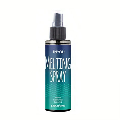 120ML Lace Melting and Holding Spray Glue-Less Hair Adhesive for Wigs, Strong Natural Finishing Hold with Control