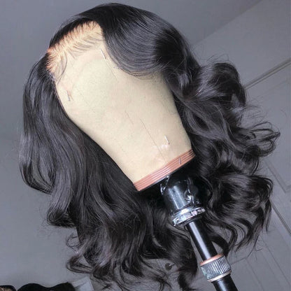 Body Wave Bob Wig Lace Front Human Hair Wigs HD Transparent Lace Frontal Wig Glueless Wigs Human Hair Perruques Cheveux Humains