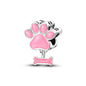 Dog Pet Charms 925 Silver Doggy Paw French Bulldog Bones Beads fit Original Pandora Bracelet DIY Fine Jewelry