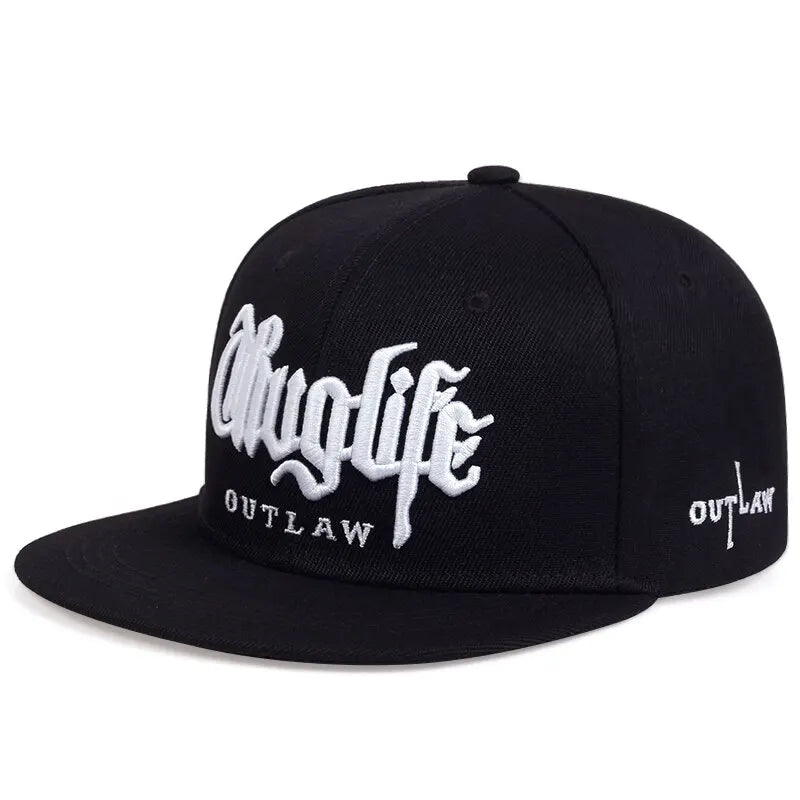 Fashion Adjustable Fastball CAP Thuglife Embroidery