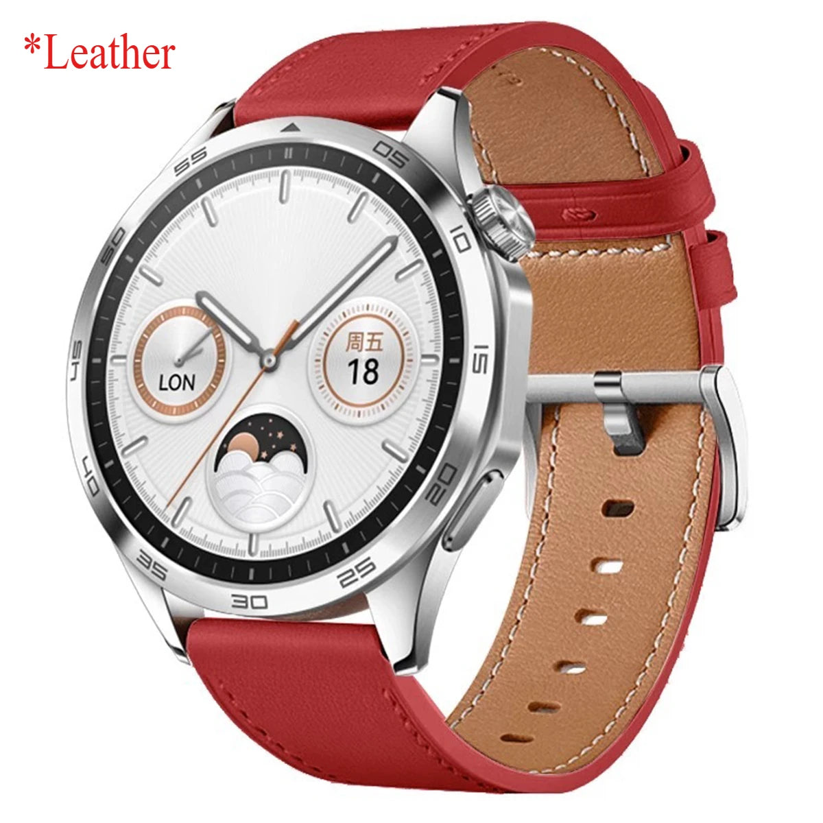 22mm 20mm Leather Strap For HUAWEI WATCH GT 5 46mm WATCH 5 Pro GT 3 GT2 Pro 46mm Buds Band Watchbands Soft Replacement Wristband