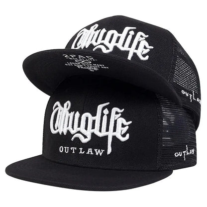 Fashion Adjustable Fastball CAP Thuglife Embroidery