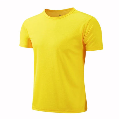 Summer  Gym Jerseys Fitness Shirt Trainer Running T-Shirt Teenager Sportswear Breathable Quick Drying Short Sleeve Sport T Shirt