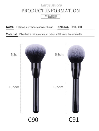 1Pc Black Spft Makeup Brushes Large Powder Foundation Blush Make Up Brushes Makeup Brush Professionaly Make-up Tools Wholesale