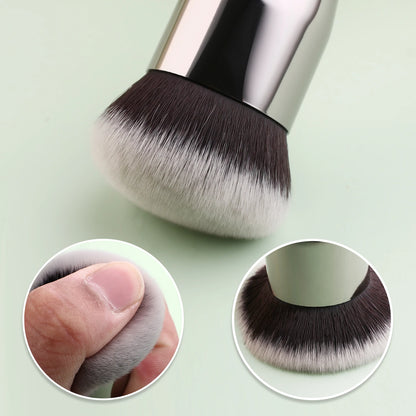 Black Foundation Make up Brush Cream Foundation buffing Makeup Brush Synthetic Hair Face Makeup Tool