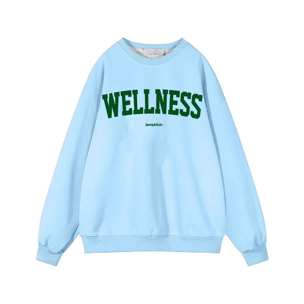 Hirsionsan Letter Print Women Sweatshirt Full Sleeve Girls Hoodies Streetwear Autumn Mesh Pullovers Casual Student Clothes