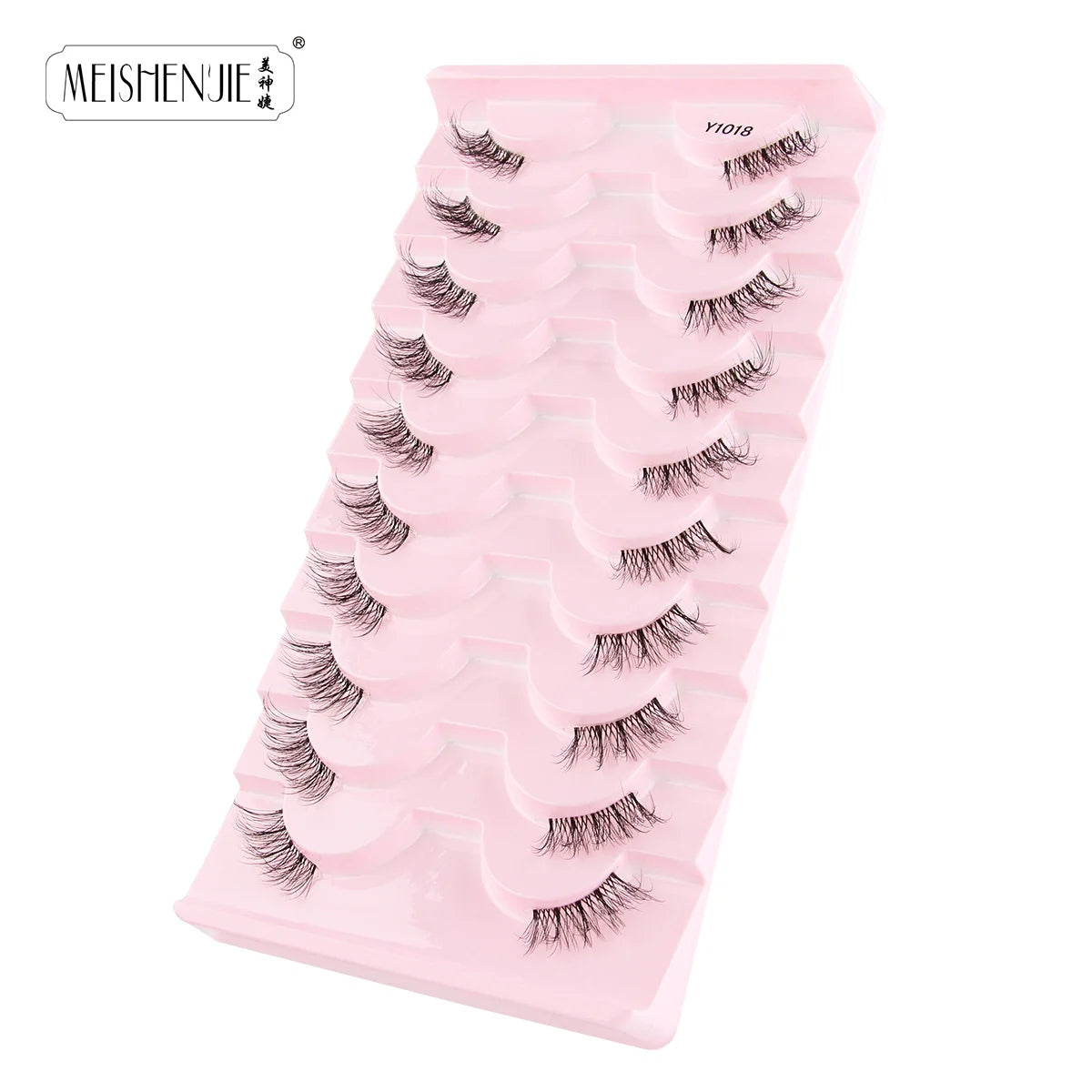 3/7/10 pairs Half Eye Lashes Natural