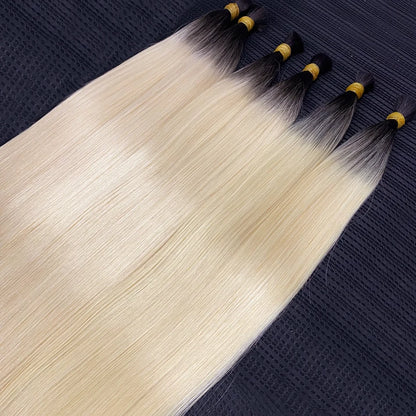 613 Human Hair Bulk For Braiding No Weft Human Hair Extensions Cheveux Naturel Vietnamita 1b613 Honey Blonde Humain Hair Bundles