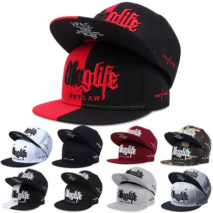 Fashion Adjustable Fastball CAP Thuglife Embroidery