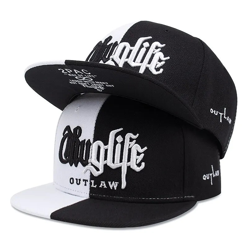 Fashion Adjustable Fastball CAP Thuglife Embroidery