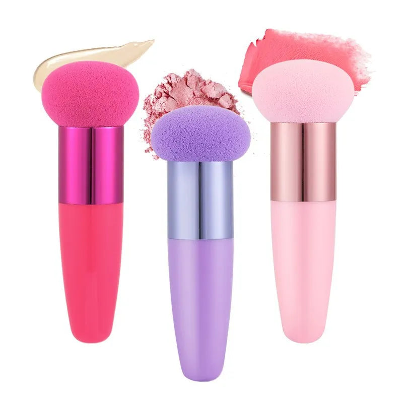 1 Pcs Mushroom Head Makeup Foundation Sponge Blending Puff Powder Smooth Beauty Kit Professional Cosmetic Make Up Beauty Tools