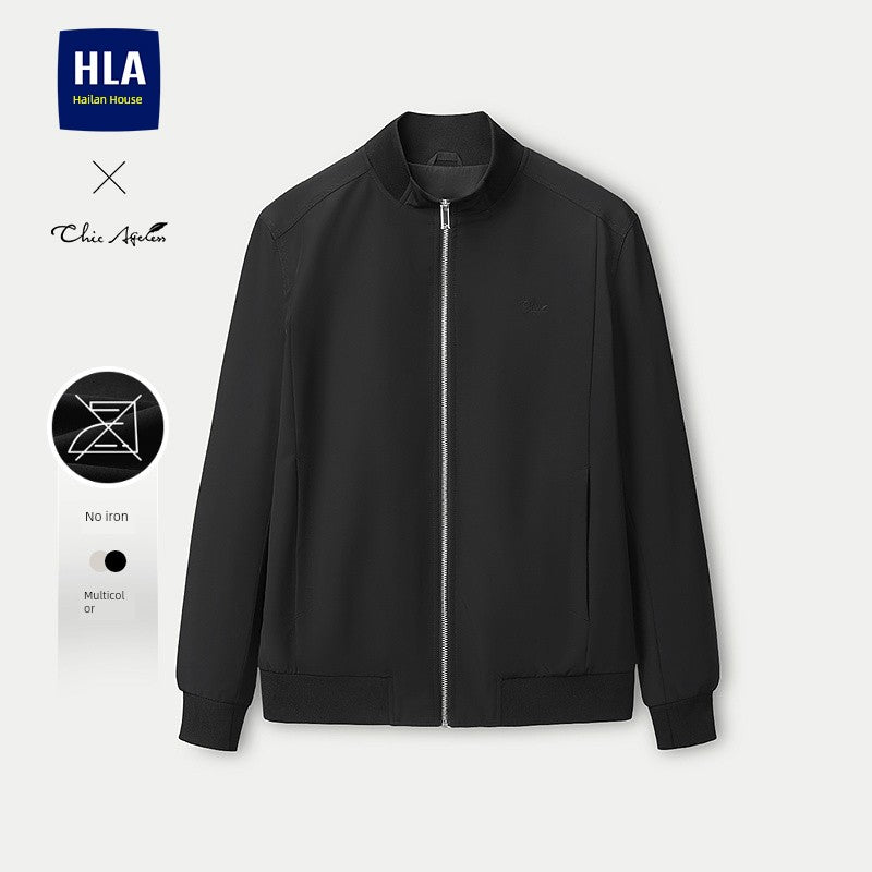 Hla Milk Silk down Jacket Dad Administrative Jacket