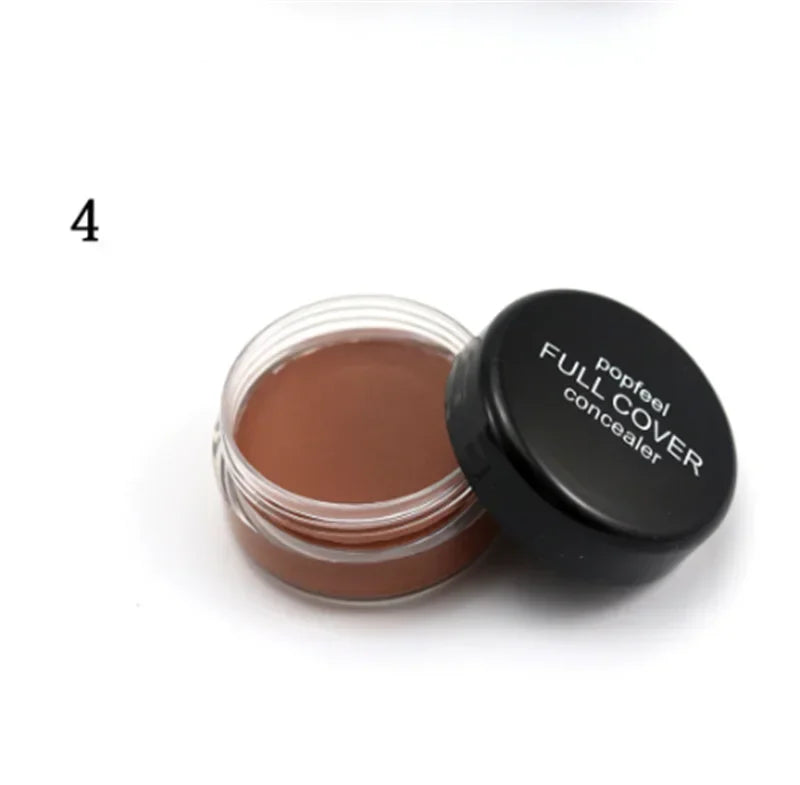 Popfeel Full Cover Concealer Hide Blemish Creamy MakeUp Face Lip Eye Foundation Makeup Contouring Corretivo Maquiagem Make up