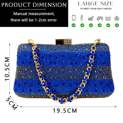 Venus Chan Italian Design Rhinestone-encrusted Ladies Party Shoes And Special Bag High Heels And Dual Purpose Bag Women's Shoes