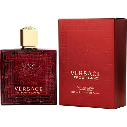 VERSACE EROS FLAME Aeros Red Eros Flaming Love for Men 100ml/200ml  Fresh and Long Lasting Fragrance