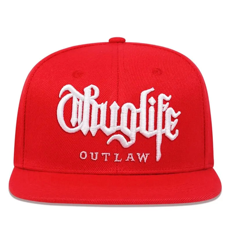 Fashion Adjustable Fastball CAP Thuglife Embroidery