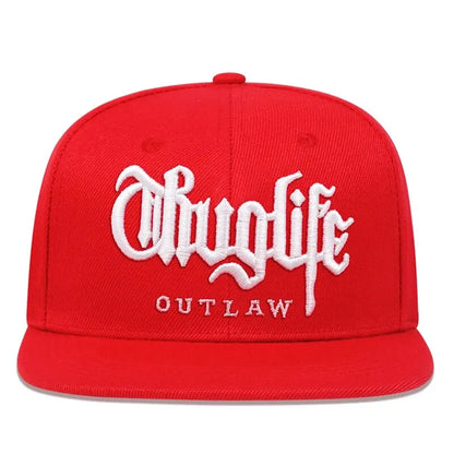 Fashion Adjustable Fastball CAP Thuglife Embroidery