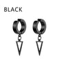 1Pair Fashion Cross Fake Earrings